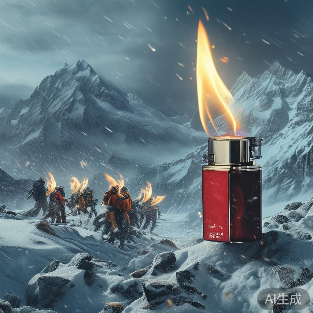 举例而言，有一群登山爱好者在攀登未被开发的雪山时，
